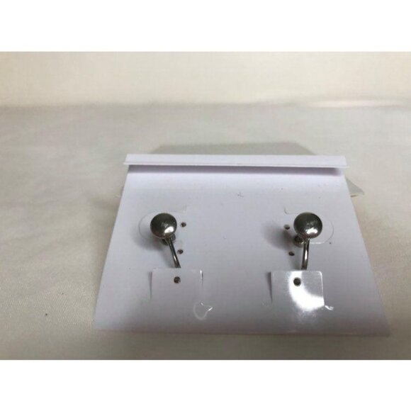 Vintage Rhinestone Screw Back earrings Estate - Picture 2 of 3